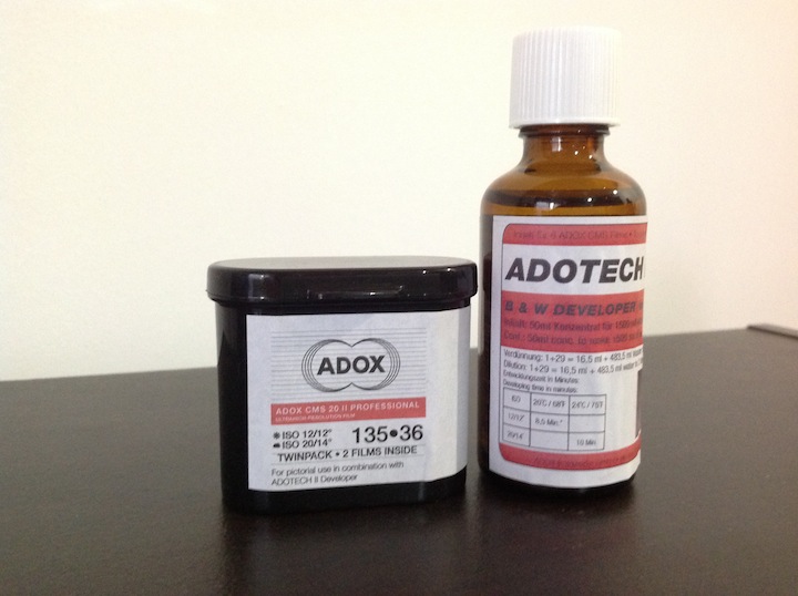 adox cms 20 and adotech